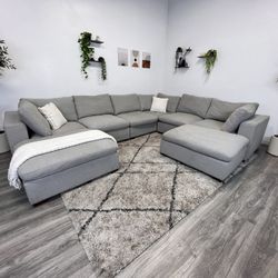 Thomasville Lowell Sectional Modular Couch - Free Delivery 