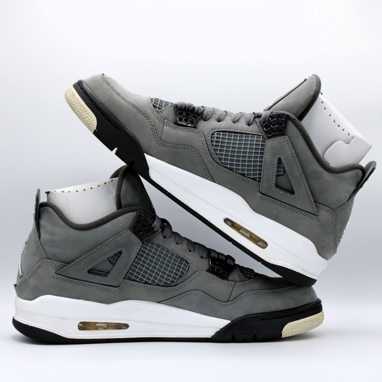 Shoes Aj4 Cool Grey 2019 Air Jordan Cool Grey 2019 308497-007 Laced