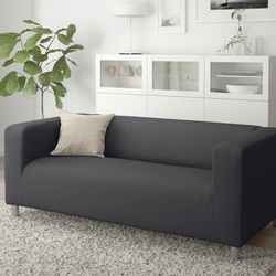 IKEA KLIPPAN Loveseat, Vissle gray
