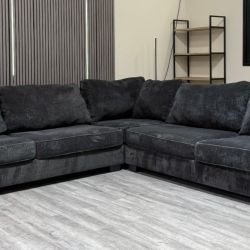 73% OFF  Ashley Rawcliffe 3 Piece Sectional Sofa –  Certified Clean + Delivery Available