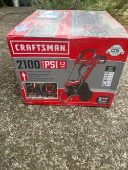 crafstman electric pressure wasser 2100 psi