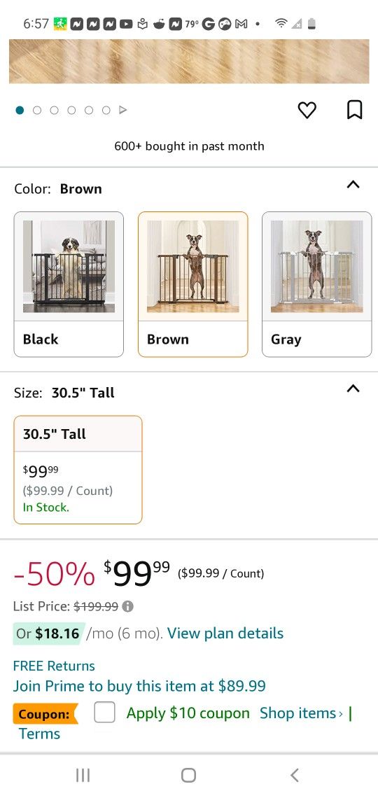 Cumbor Safety Gate