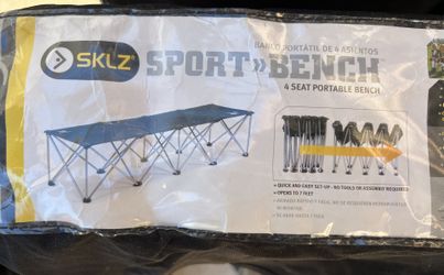 Retractable Sports Bench 72x19”