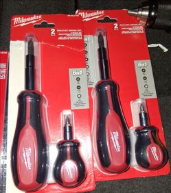 Milwaukee 6in1 screwdriver set