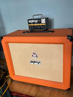Orange Micro Dark Amp w Orange 12” 60W speaker cab