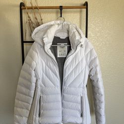 Abercrombie Lightweight Puffer - XXS White