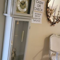 Tempus Fugit Grandfather Clock