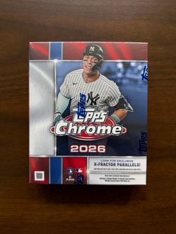 2026 Topps Chrome Baseball Blaster Box