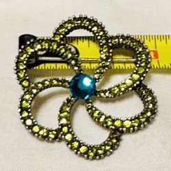 Vintage Jewelry Letter Opener Cloisonné Enamel