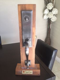 Copper Creek handle set- Brushed Nickel