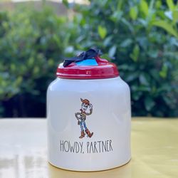 Rae Dunn Howdy 🤠 canister - toy story collection 