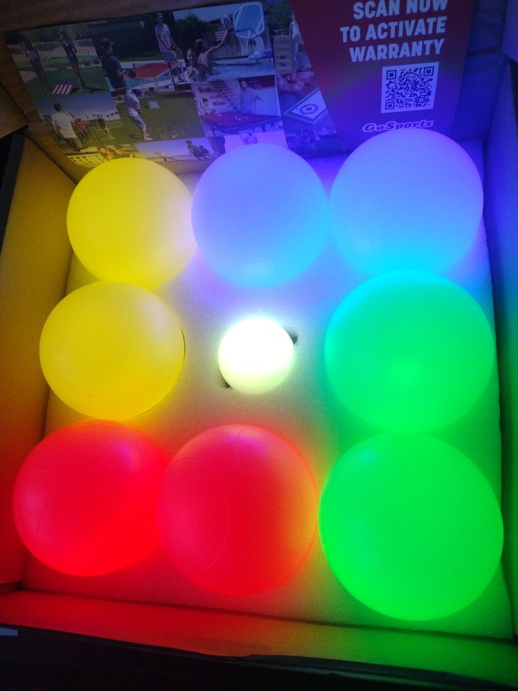 Light Up Bocce Ball Set