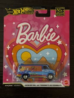 Hot Wheels Premium Pop Culture Barbie Custom GMC Panel Van