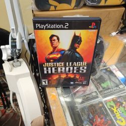 Justice League Heroes Ps2 Cib