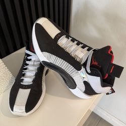 Nike Air Jordan 35 XXXV DNA Black White Red Size 7Y Sneakers Shoes CQ4227-001