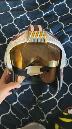 Disney Parks Star Wars Helmet X-Wing Fighter W/ Sounds Galaxy's Edge Toy