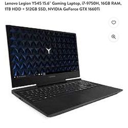 Lenovo legion Y545 Gaming Laptop