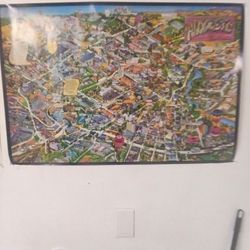 Old Map Of Modesto California 