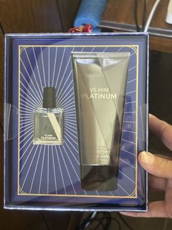 New w/Tags Victoria’s Secret VS ( Very Sexy)  HIM Platinum Gift Set   Masculine Woodsy Fragrance   Mini  Eau de Parfum and Lotion Set   $20 Set   Mill