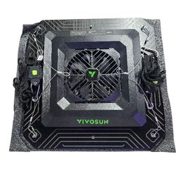 AeroLight A100SE, LED Grow Light 100W with Integrated Circulation Fan, Compatible with App, Used with Growhub Controller E42A/E25 to Achieve More Func