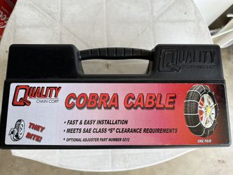 Cobra Cable Tire Chain