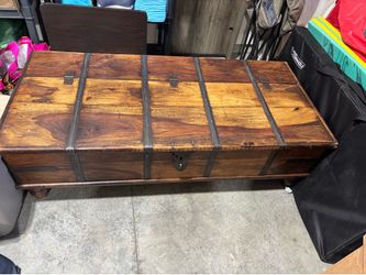Beautiful solid wood Trunk