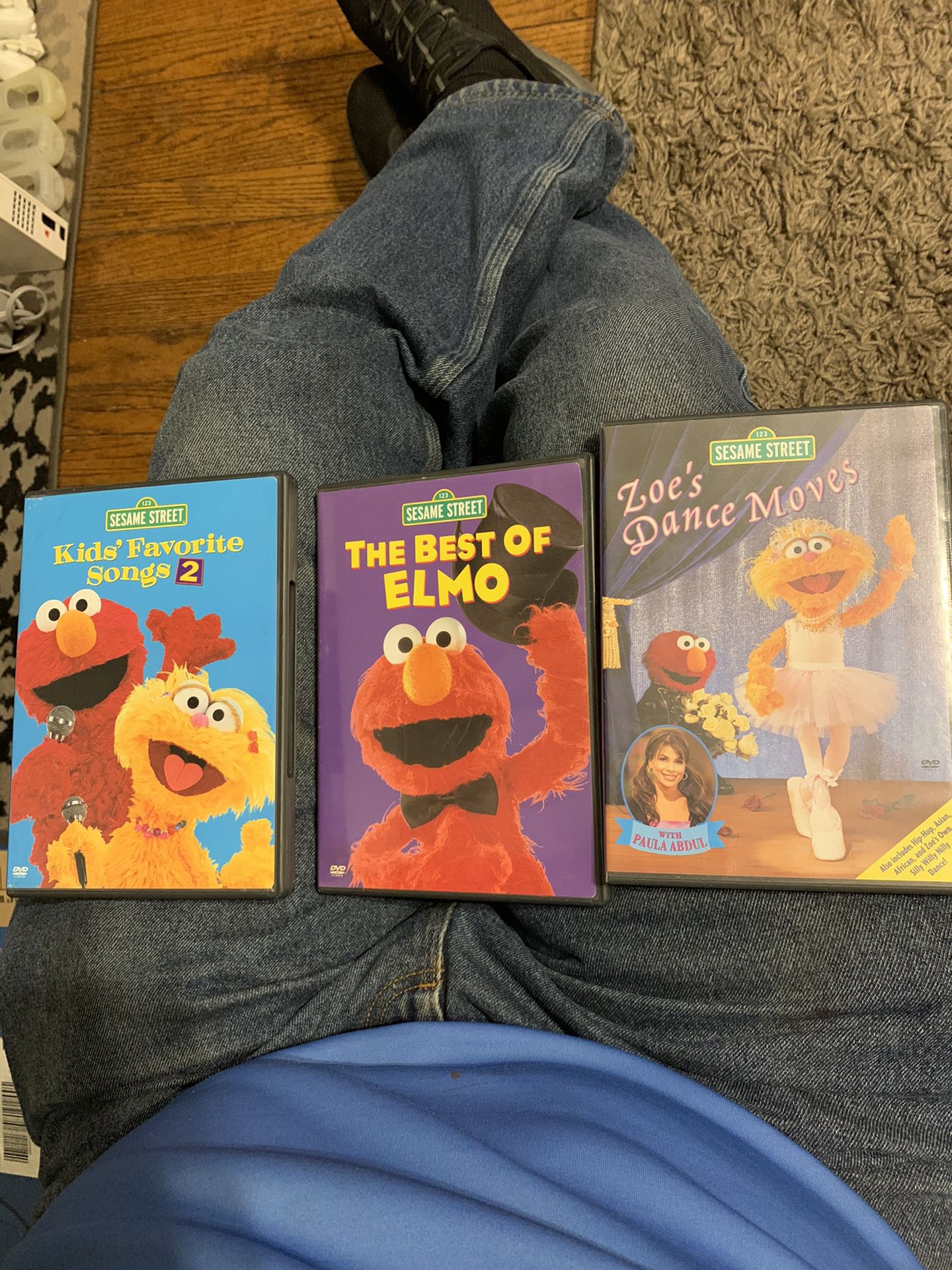 DVD's Elmo and Zoe Sesame Street