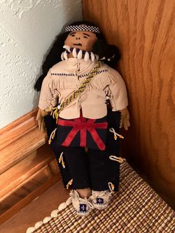 Vintage Native American Doll