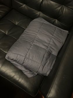 Weighted blanket like new barely