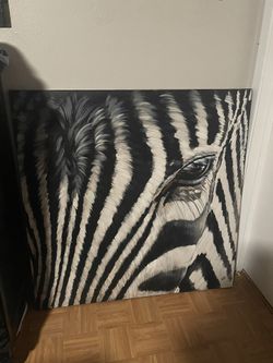 Zebra painting
