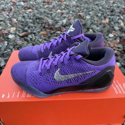 Nike Kobe 9 Elite Low Protro Moonwalker 2025 Purple Grape IM0465-500 Men Size 8.5