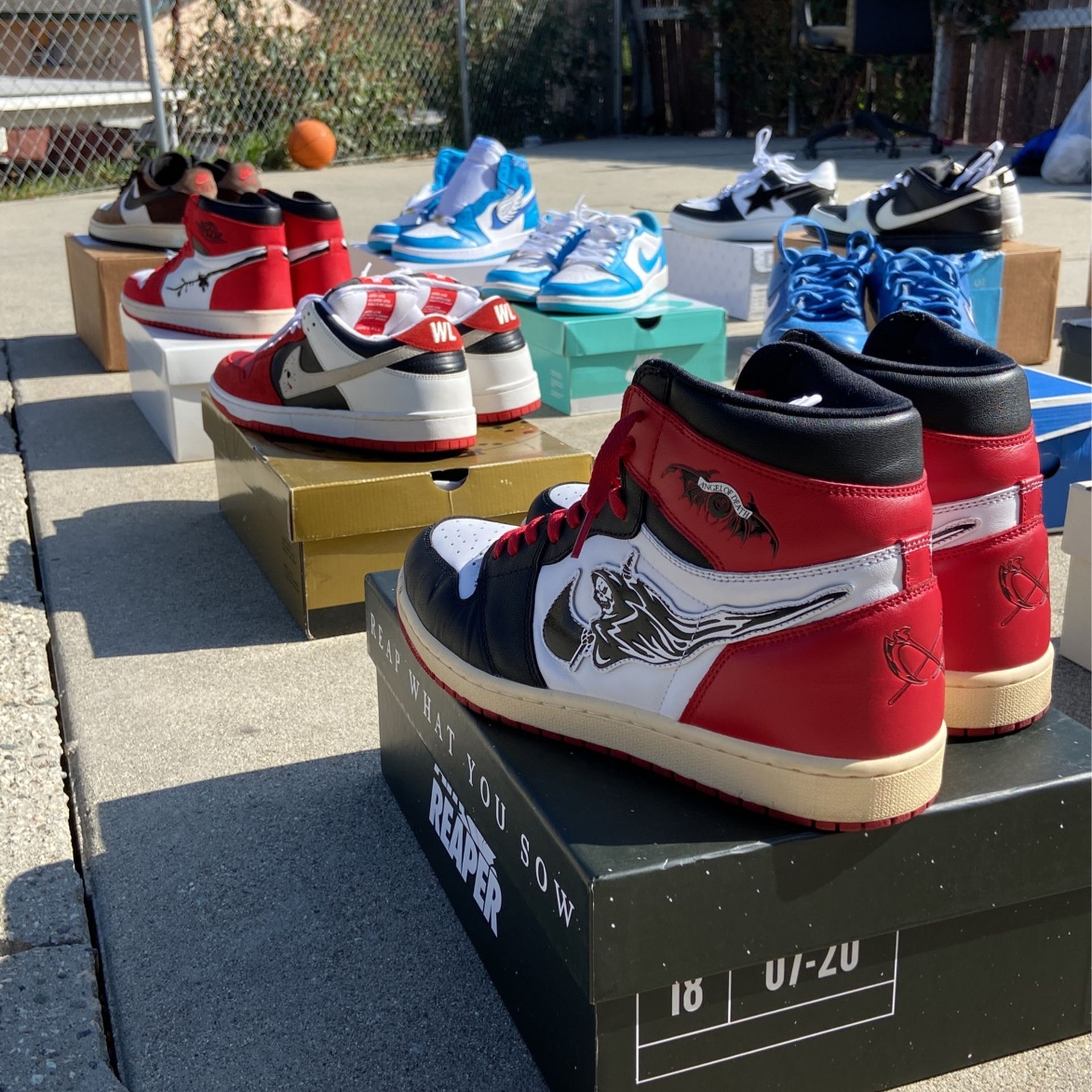 Nike Warren Lotas Size 10 Jordan 1 Low High Sb Dunk Air Force 1