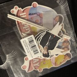 BTS Cake Topper And Cupcake Toppers 