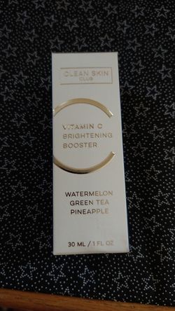 Clean Skin Club brightening booster