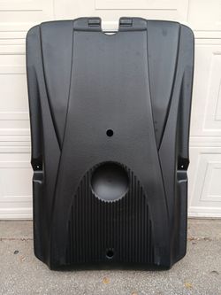 Black Plastic Base for a Portable Basketball Hoop System. 