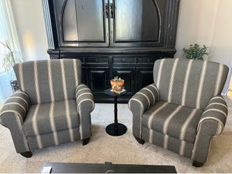 Set of two Living Spaces accent chairs