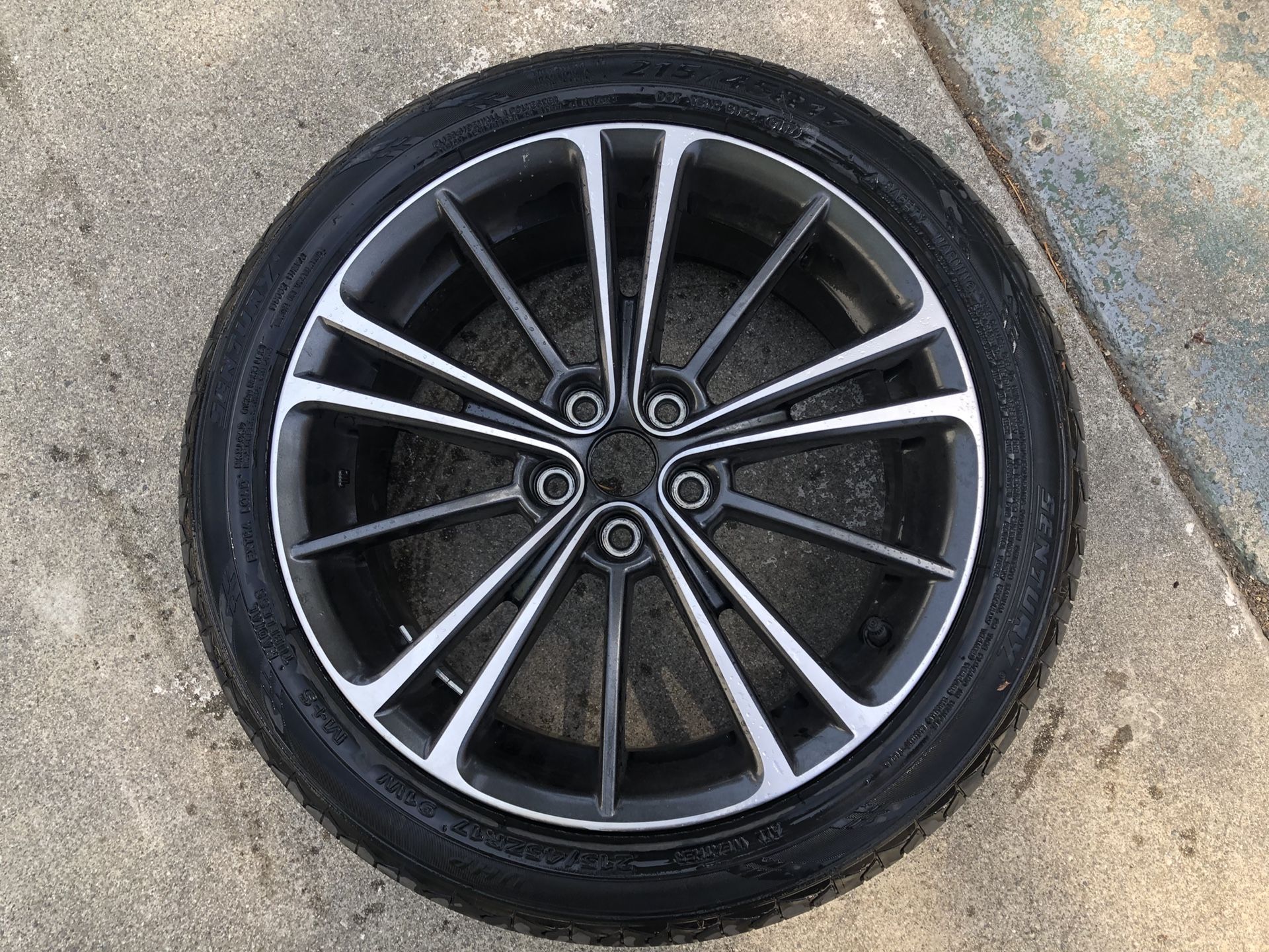 FRS/BRZ stock rims and tires