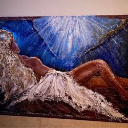 Custom-made, one of kind very unique ART. W/6’ x  H/4’.