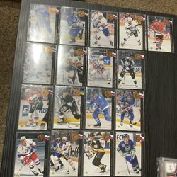 17 Of 20 Euro Rookie 192 Upper Deck Hockey Card Inserts Near Complete Set