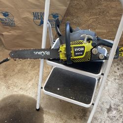 Used Ryobi Chain Saw 