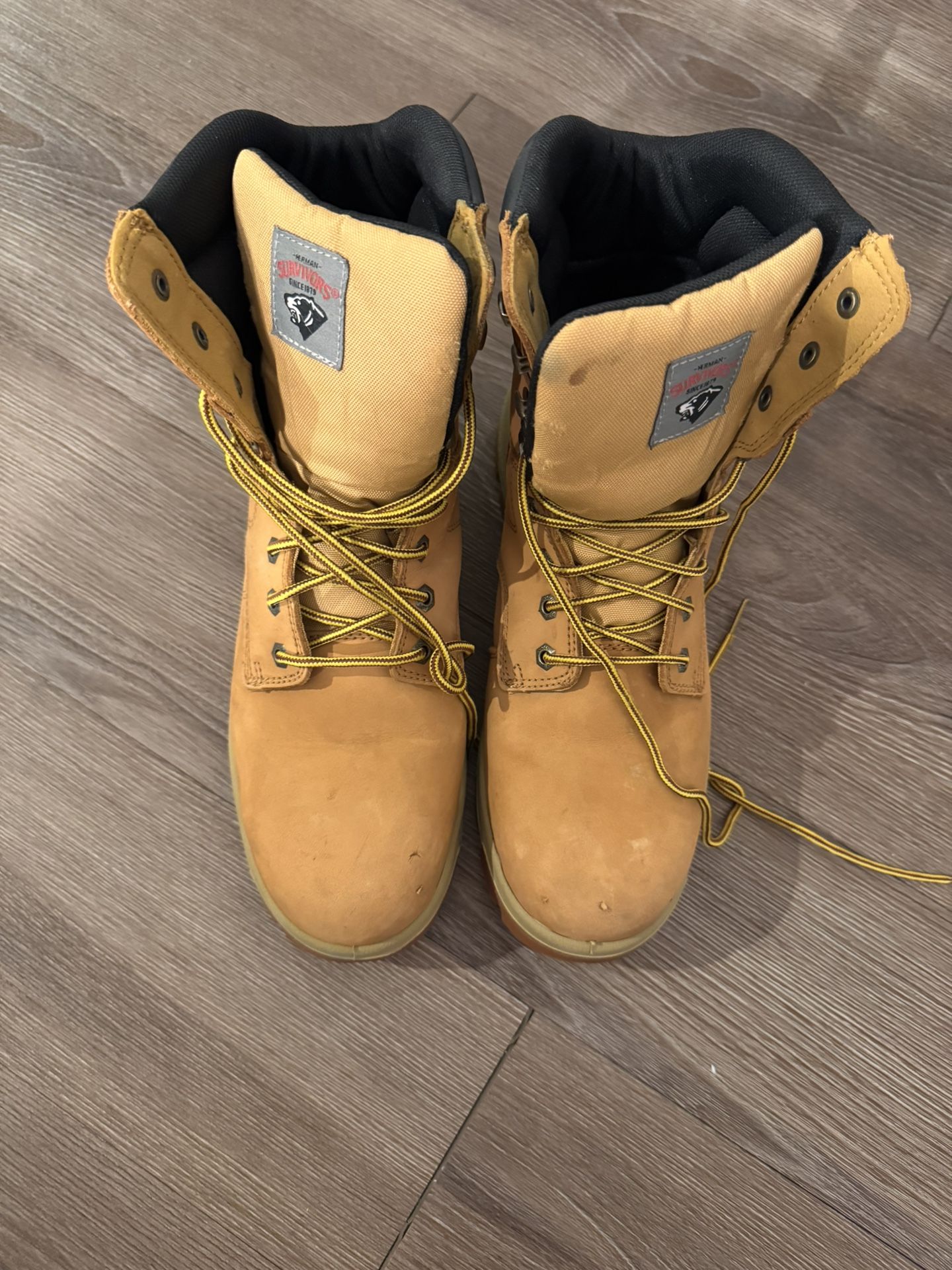 Herman Survivors Men's Steel Toe Construction Work Boots