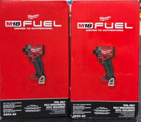 Milwaukee m18 fuel Impact drivers