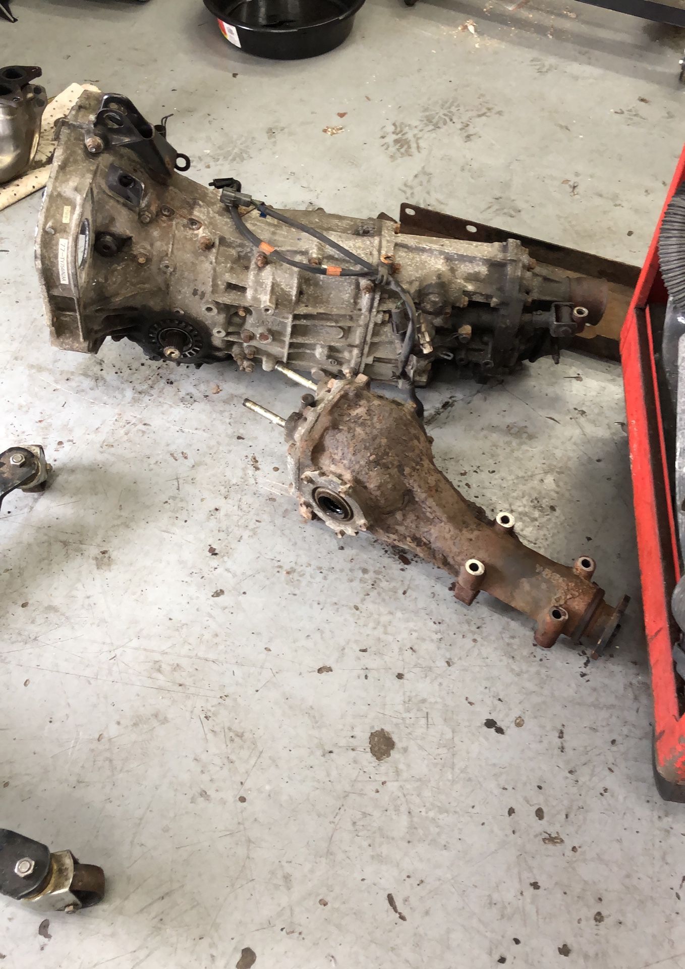 2002 Subaru WRX Core Transmission And Differential