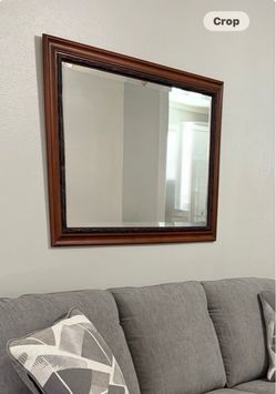 $30 old school Wick’s furniture living room mirror