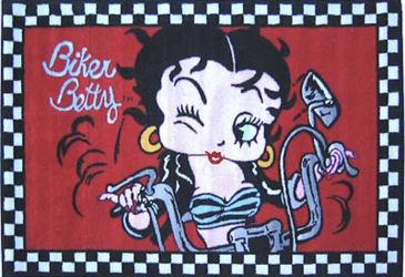 Vintage Betty Boop Rug