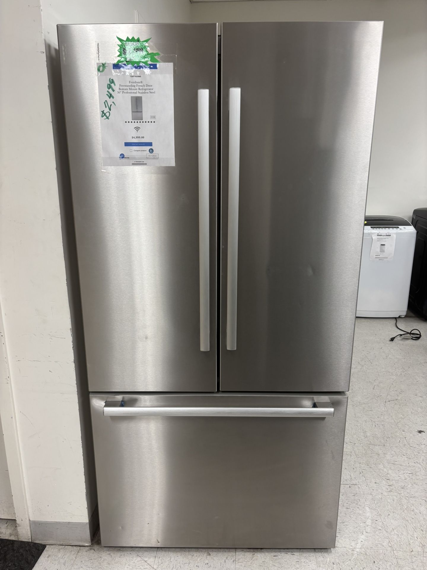 Thermador 36” French door refrigerator 