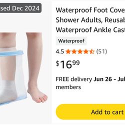 Waterproof Foot Shower Cover