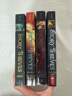 James Riley Story Thieves Books 1-4