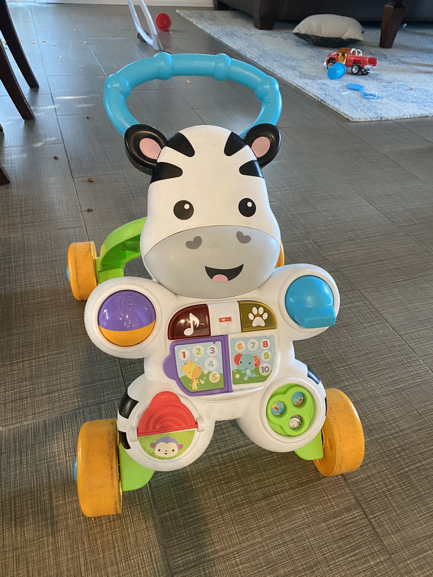 Fisher price zebra walker