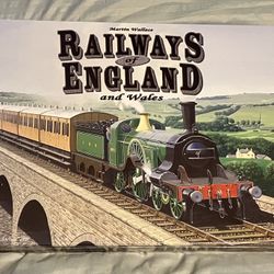 RAILWAYS OF ENGLAND AND WALES **sealed** Board Game 